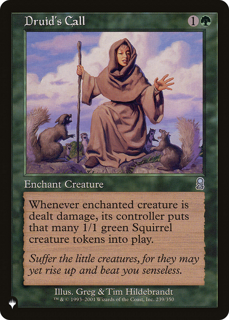 Druid's Call (LIST-ODY-239) - The List