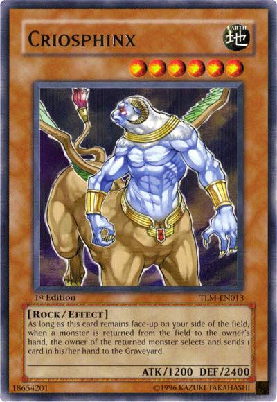 Criosphinx [TLM-EN013] Rare - Josh's Cards