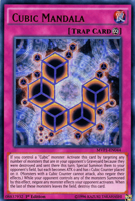 Cubic Mandala [MVP1-EN044] Ultra Rare - Josh's Cards