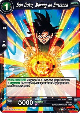 Son Goku, Making an Entrance (BT7-100) [Assault of the Saiyans] Parallel Foil