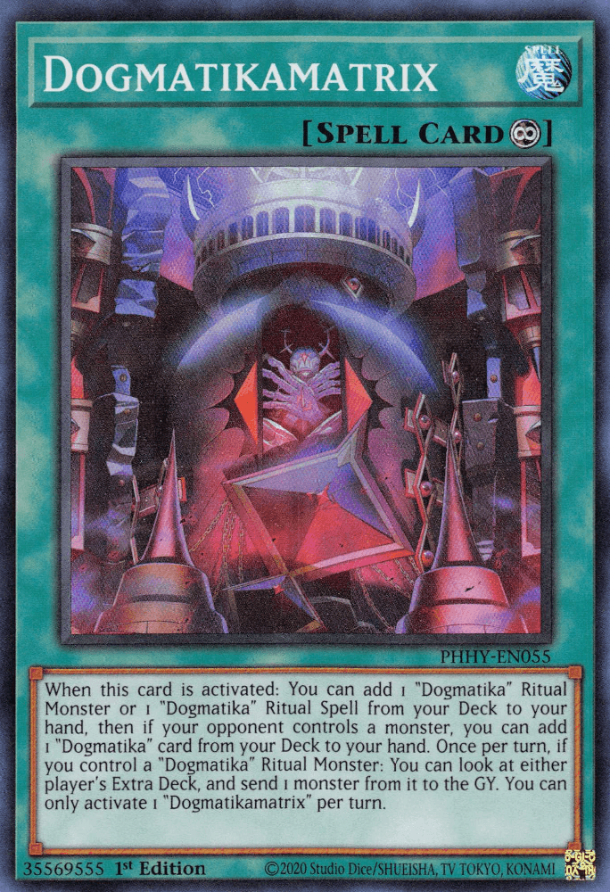 Dogmatikamatrix [PHHY-EN055] Super Rare - Josh's Cards