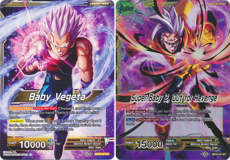 Baby Vegeta // Super Baby 2, Out for Revenge (Starter Deck Exclusive) (SD10-01) [Malicious Machinations] Parallel Foil