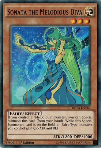Sonata the Melodious Diva [DUEA-EN015] Common - Josh's Cards
