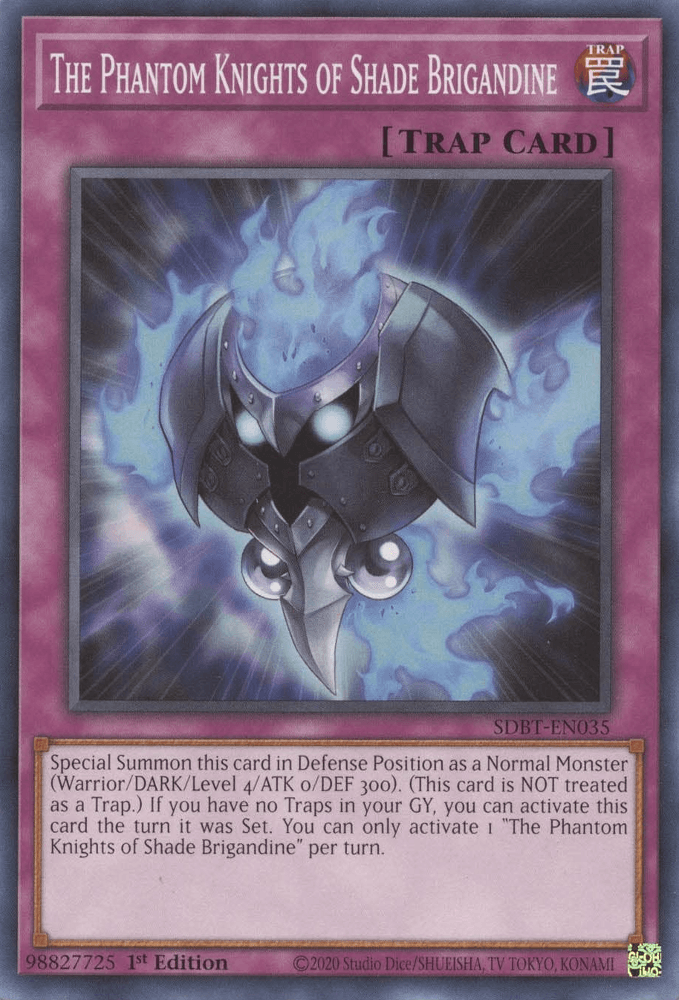 The Phantom Knights of Shade Brigandine [SDBT-EN035] Common - Josh's Cards