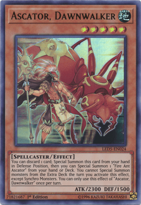 Ascator, Dawnwalker [LED5-EN024] Ultra Rare - Josh's Cards