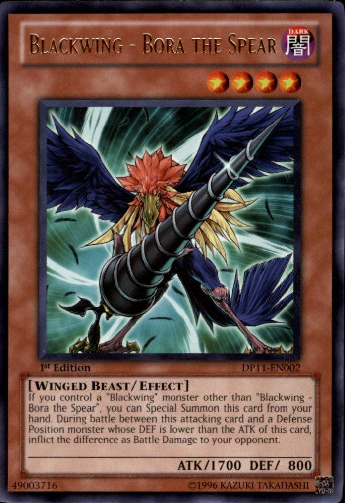 Blackwing - Bora the Spear [DP11-EN002] Rare - Josh's Cards