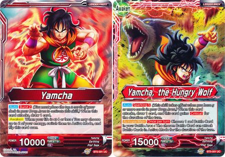 Yamcha // Yamcha, the Hungry Wolf (Giant Card) (BT5-001) [Oversized Cards] Parallel Foil