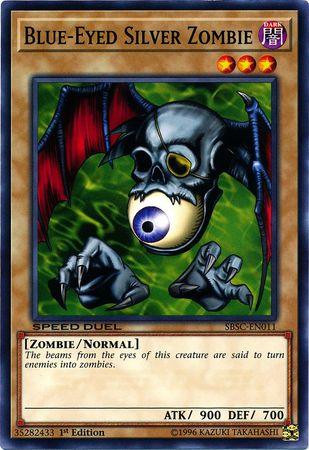 Blue-Eyed Silver Zombie [SBSC-EN011] Common - Josh's Cards