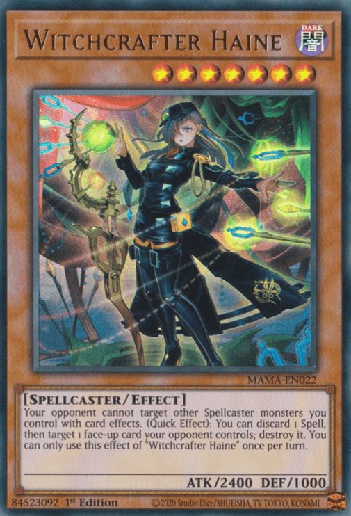 Witchcrafter Haine [MAMA-EN022] Ultra Rare - Josh's Cards