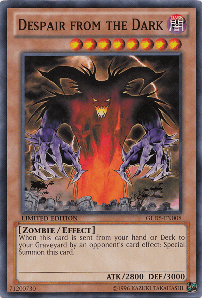 Despair from the Dark [GLD5-EN008] Common - Josh's Cards