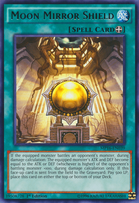 Moon Mirror Shield [MP16-EN039] Rare - Josh's Cards