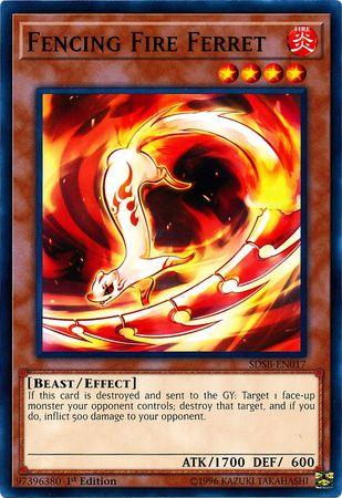 Fencing Fire Ferret [SDSB-EN017] Common - Josh's Cards