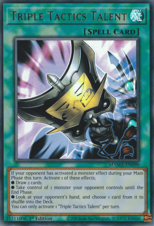 Triple Tactics Talent [MAMA-EN090] Ultra Rare - Josh's Cards