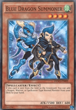 Blue Dragon Summoner [DEM3-EN009] Common - Josh's Cards