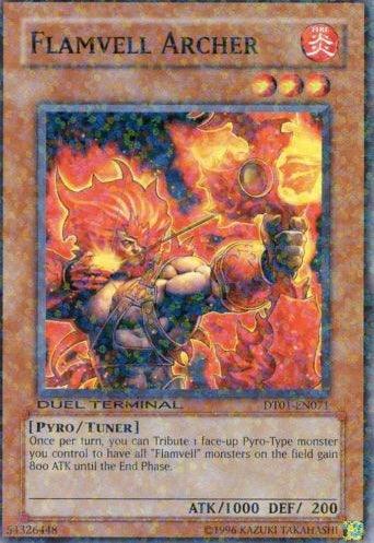 Flamvell Archer [DT01-EN071] Common - Josh's Cards