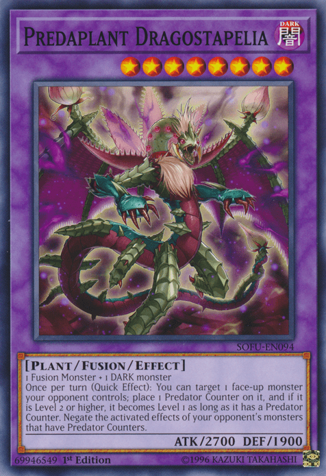 Predaplant Dragostapelia [SOFU-EN094] Common - Josh's Cards