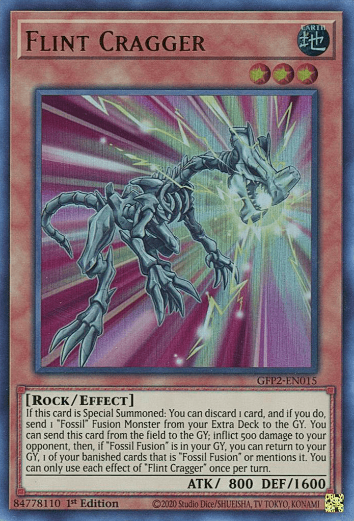 Flint Cragger [GFP2-EN015] Ultra Rare - Josh's Cards