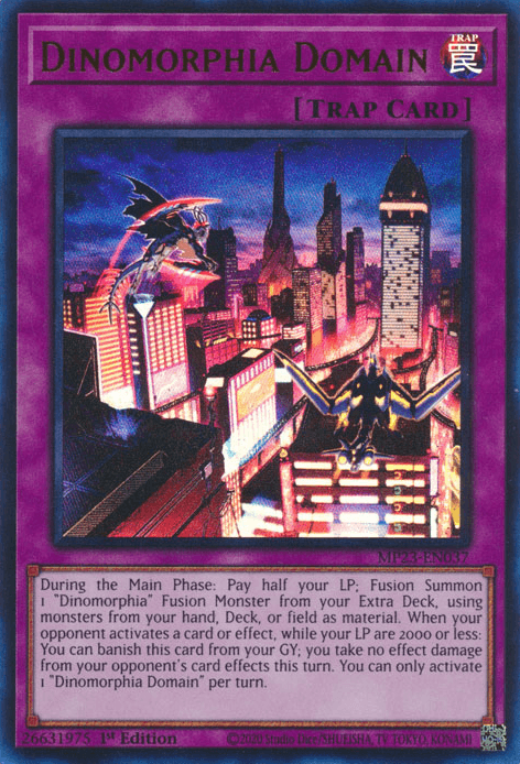Dinomorphia Domain [MP23-EN037] Ultra Rare - Josh's Cards