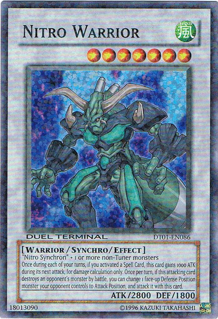 Nitro Warrior [DT01-EN086] Super Rare - Josh's Cards