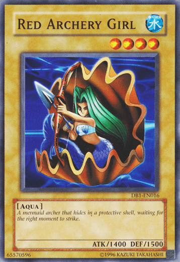 Red Archery Girl [DB1-EN016] Common - Josh's Cards