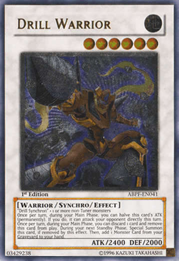Drill Warrior [ABPF-EN041] Ultimate Rare - Josh's Cards