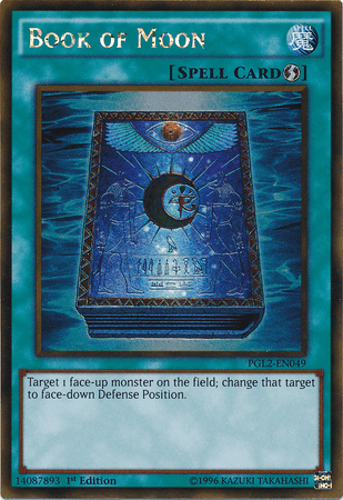Book of Moon [PGL2-EN049] Gold Rare - Josh's Cards