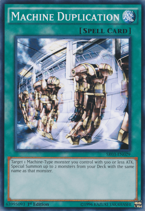 Machine Duplication [SR03-EN029] Common - Josh's Cards