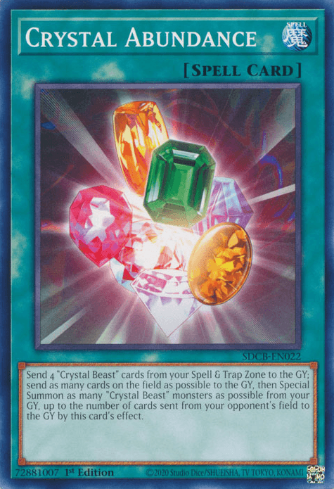 Crystal Abundance [SDCB-EN022] Common - Josh's Cards