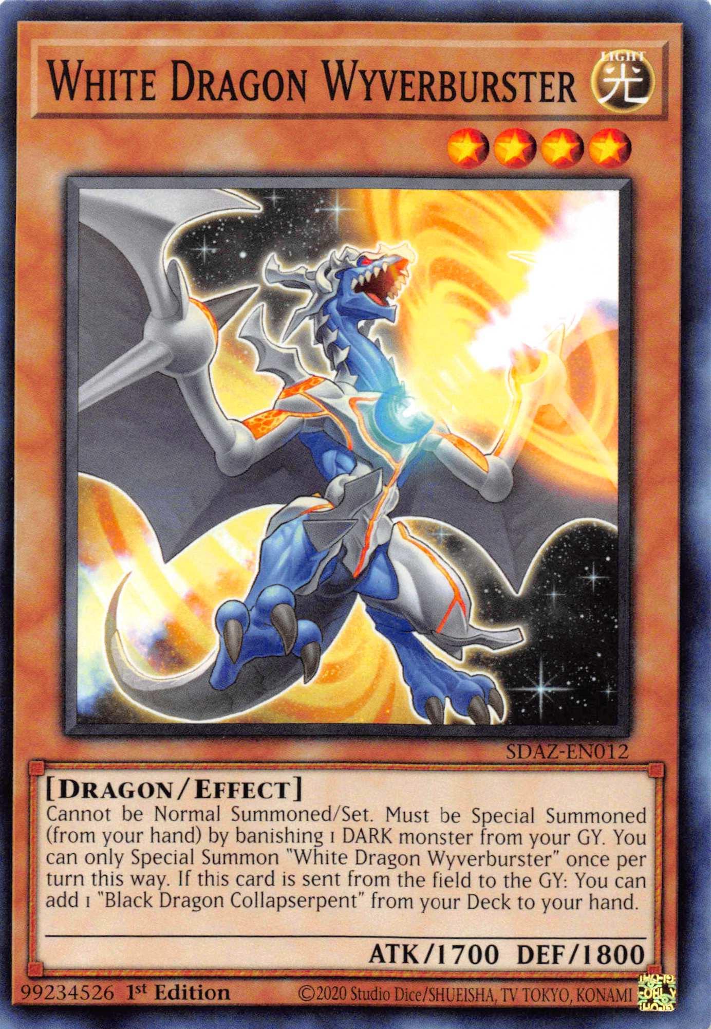 White Dragon Wyverburster [SDAZ-EN012] Common - Josh's Cards