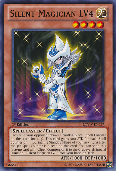Silent Magician LV4 [LCYW-EN037] Common - Josh's Cards