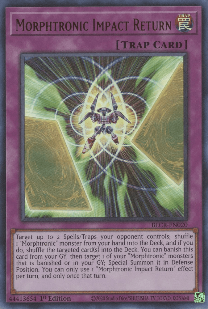 Morphtronic Impact Return [BLCR-EN020] Ultra Rare - Josh's Cards