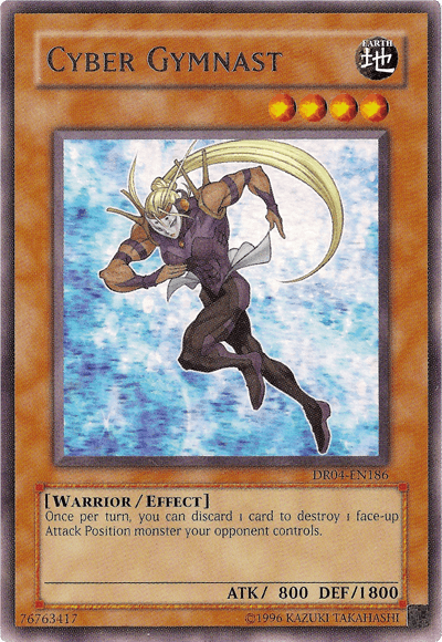 Cyber Gymnast [DR04-EN186] Rare - Josh's Cards