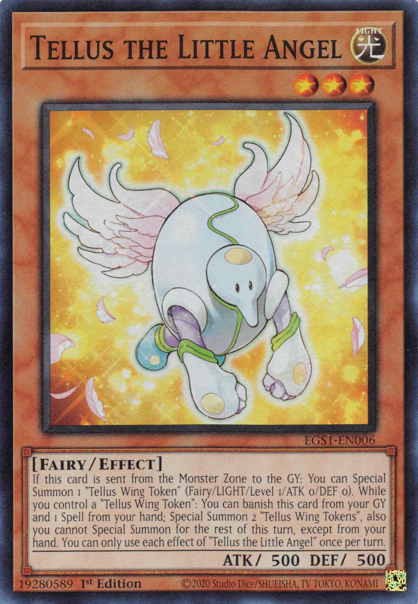 Tellus the Little Angel [EGS1-EN006] Super Rare - Josh's Cards