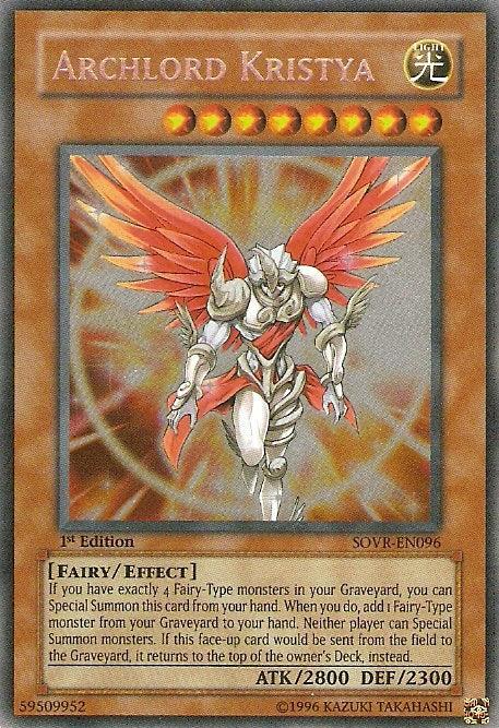 Archlord Kristya [SOVR-EN096] Secret Rare - Josh's Cards