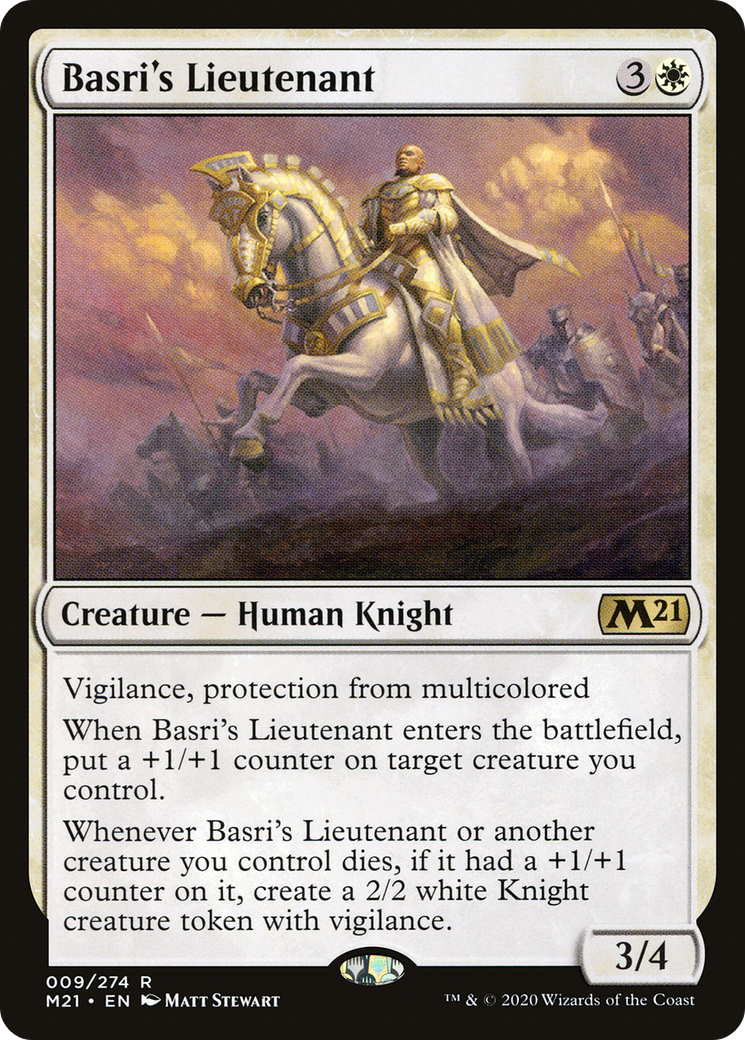 Basri's Lieutenant (M21-009) - Core Set 2021