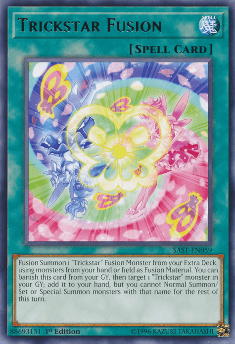 Trickstar Fusion [SAST-EN059] Rare - Josh's Cards