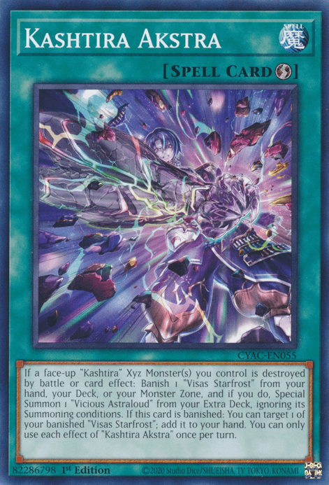 Kashtira Akstra [CYAC-EN055] Common - Josh's Cards