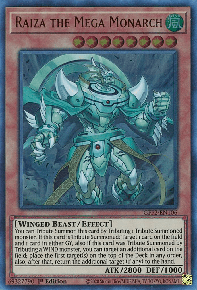 Raiza the Mega Monarch [GFP2-EN106] Ultra Rare - Josh's Cards