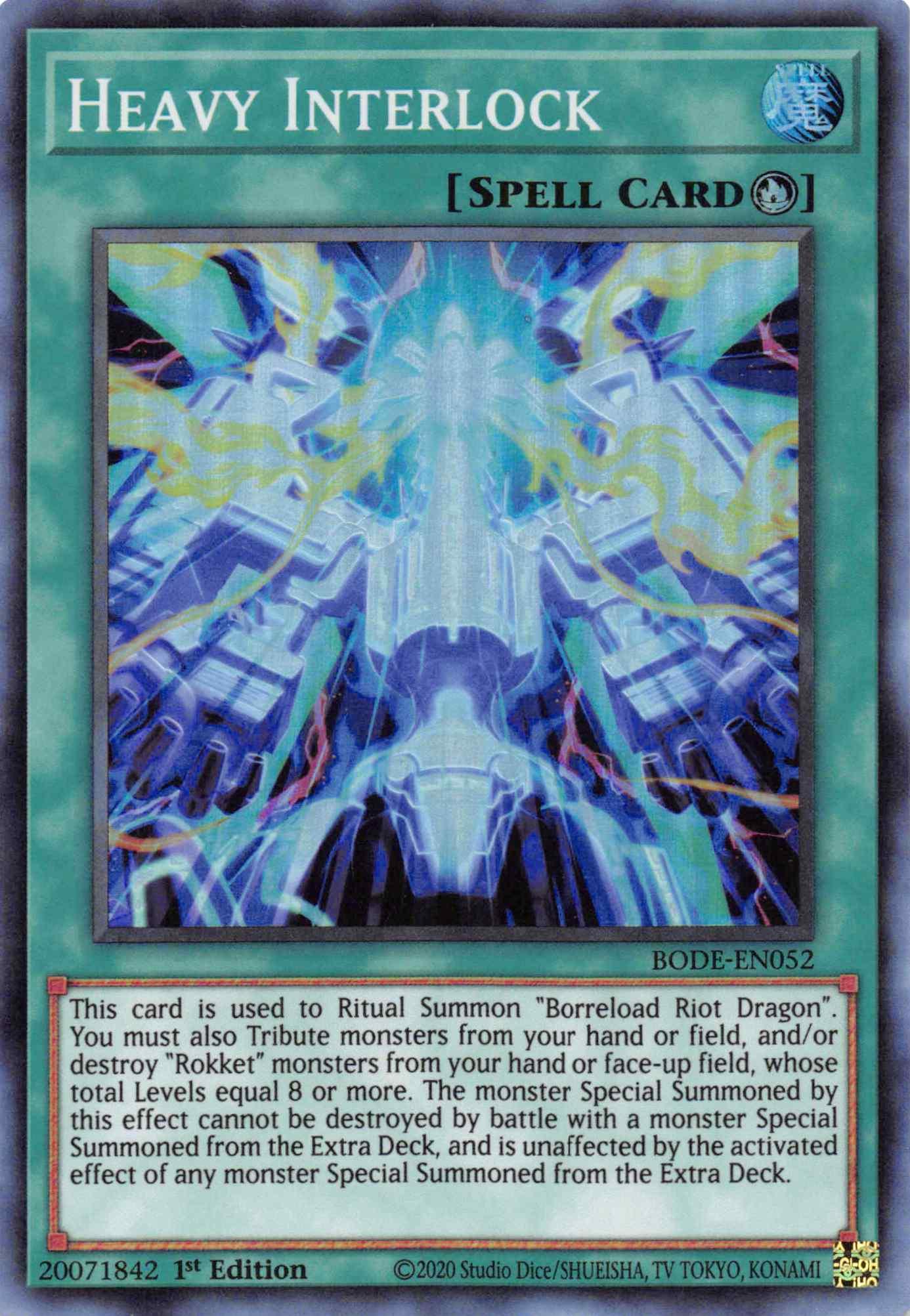 Heavy Interlock [BODE-EN052] Super Rare - Josh's Cards
