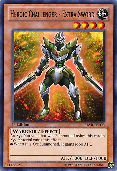 Heroic Challenger - Extra Sword [ABYR-EN008] Common - Josh's Cards