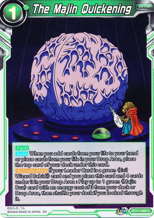 The Majin Quickening (BT11-088) [Vermilion Bloodline] Parallel Foil
