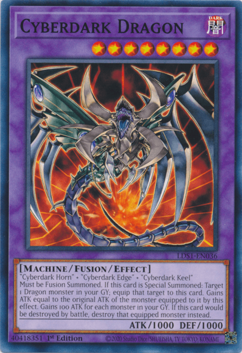 Cyberdark Dragon [LDS1-EN036] Common - Josh's Cards