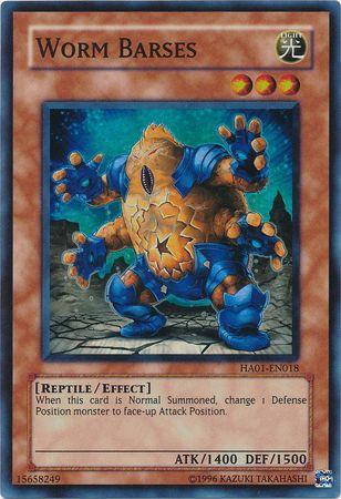 Worm Barses [HA01-EN018] Super Rare - Josh's Cards