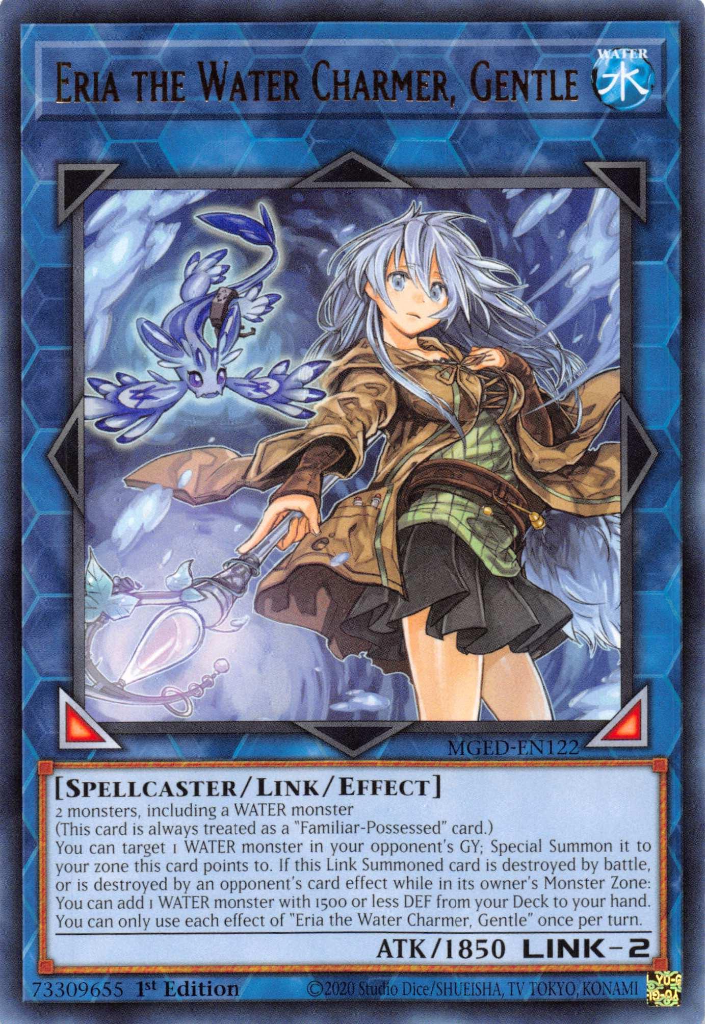 Eria the Water Charmer, Gentle [MGED-EN122] Rare - Josh's Cards