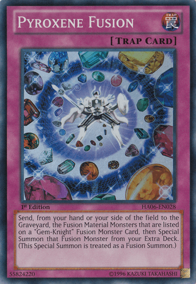 Pyroxene Fusion [HA06-EN028] Super Rare - Josh's Cards