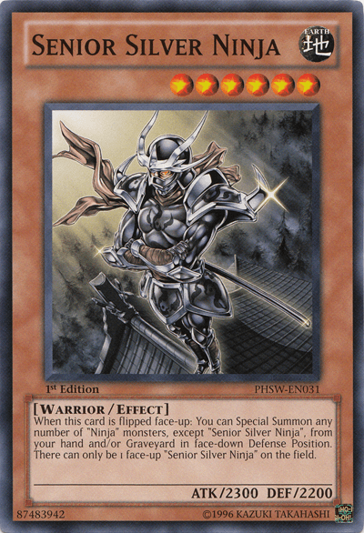 Senior Silver Ninja [PHSW-EN031] Common - Josh's Cards