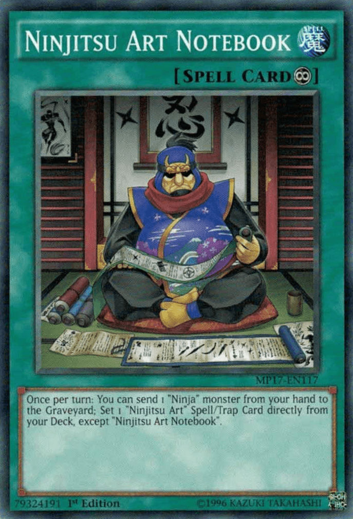 Ninjitsu Art Notebook [MP17-EN117] Common - Josh's Cards