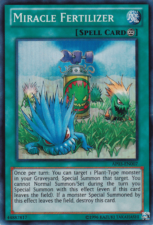 Miracle Fertilizer [AP03-EN007] Super Rare - Josh's Cards