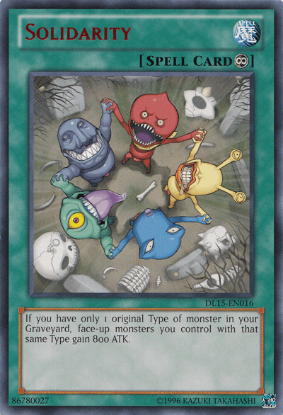 Solidarity (Red) [DL15-EN016] Rare - Josh's Cards