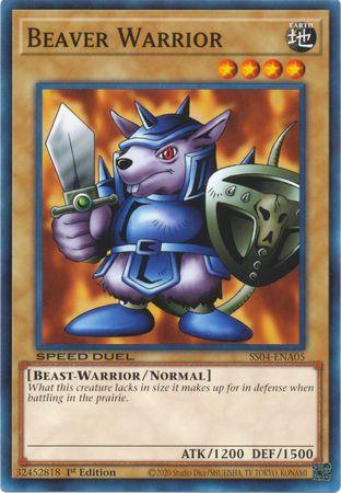 Beaver Warrior [SS04-ENA05] Common - Josh's Cards